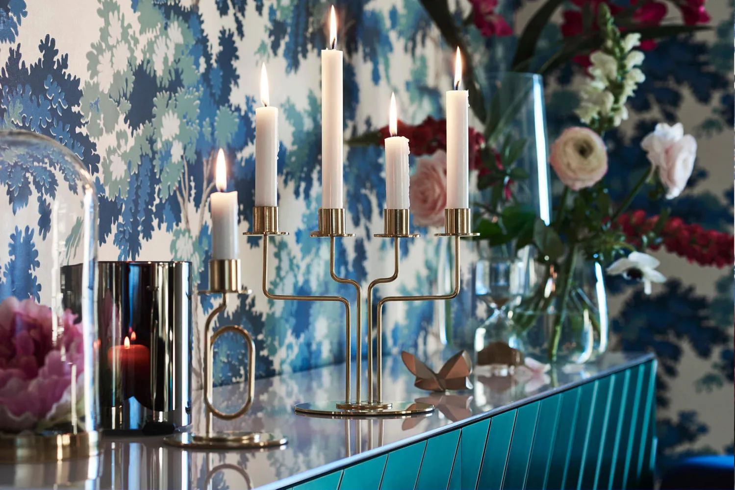 Candelabra and Candleholder PEARL BAND