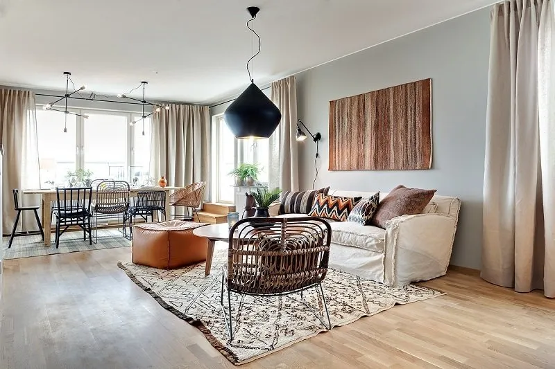 Photo: Scandinavian Living Room, Guide – photo on our website