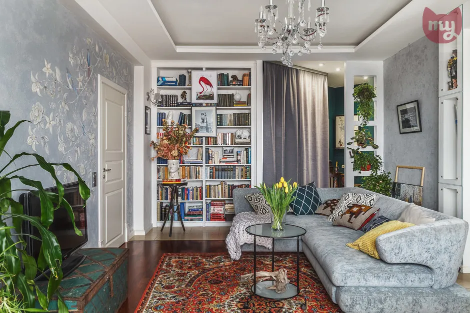 Apartment der Dekorateurin Oksana Pantelejeva