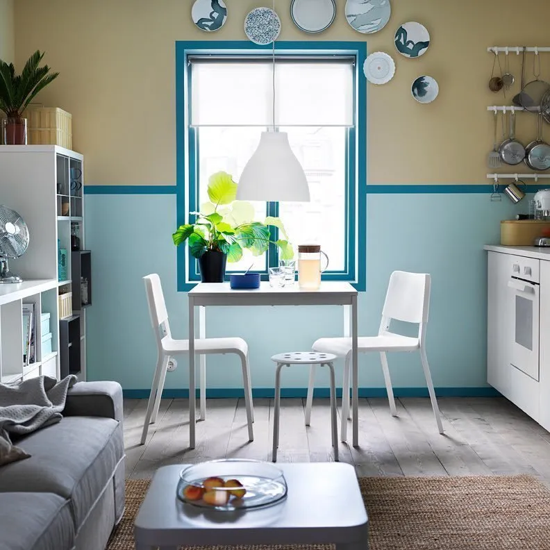 Zdjęcie: Kuchnia i jadalnia w stylu skandynawskim, Przewodnik, IKEA – zdjęcie na naszej stronie