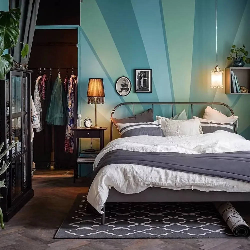 照片:普罗旺斯与乡村风格卧室,指南,宜家 – 网站上的照片