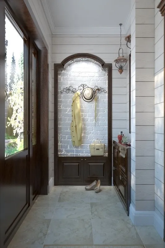 照片：普罗旺斯和乡村风格过道，客厅，衣柜，技巧 – 我们网站上的照片