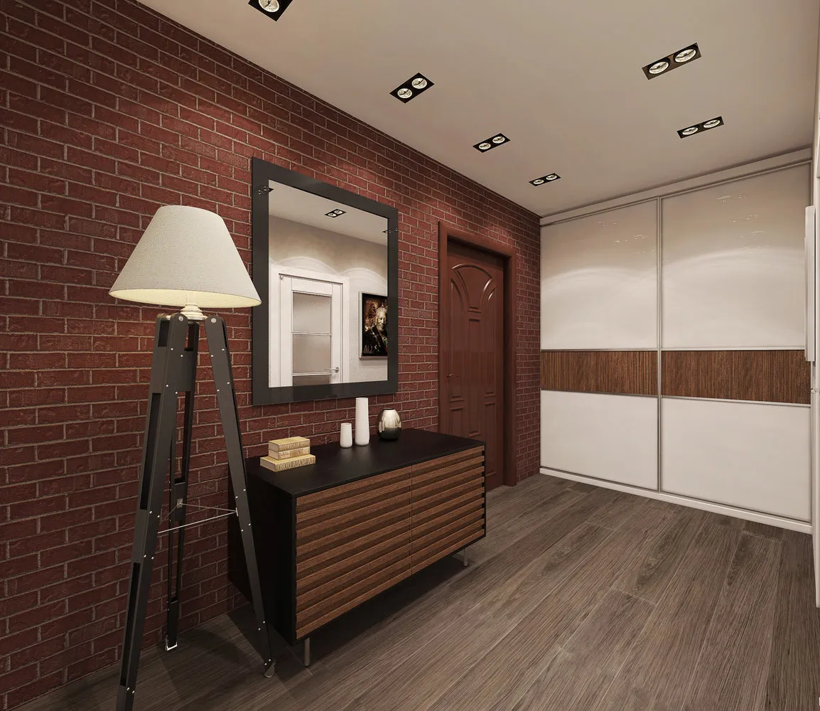 照片：阁楼风格过道，客厅，衣柜，技巧 – 我们网站上的照片