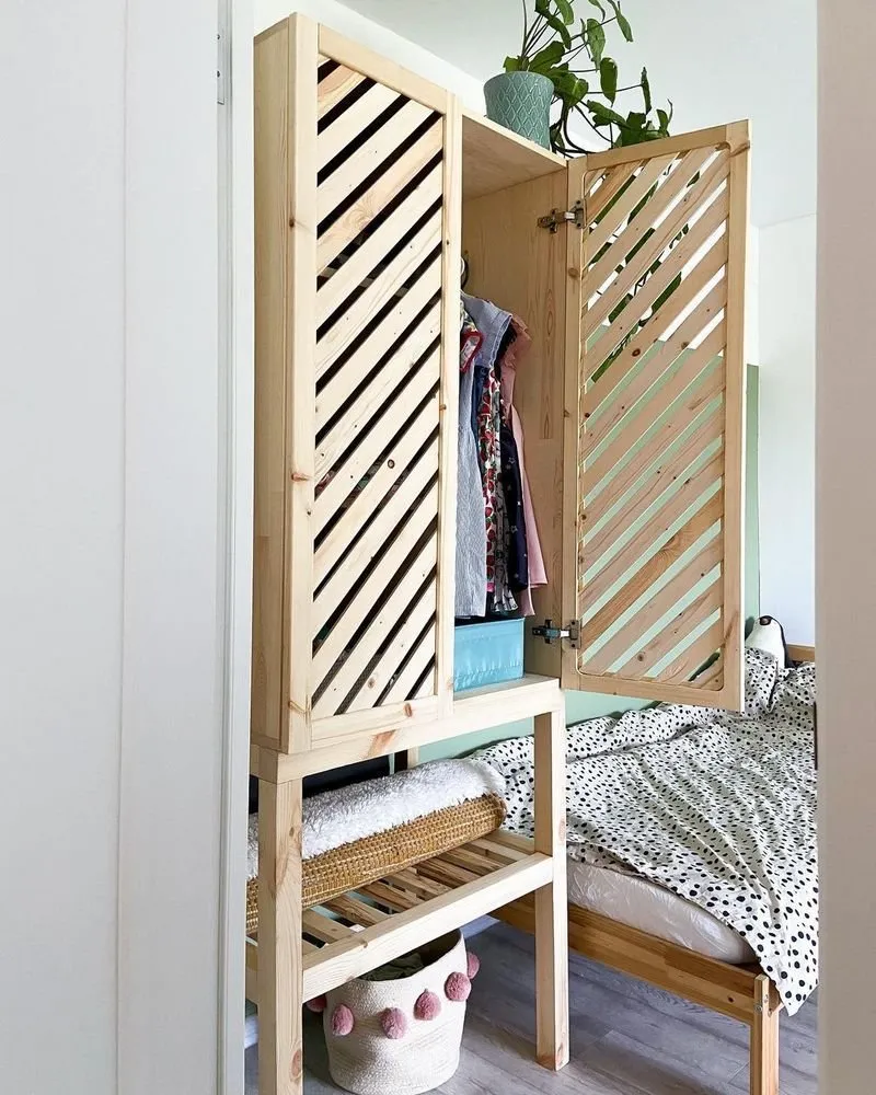 Photo: in style, DIY, wardrobe made by hand, DIY wardrobe, DIY idea – photo on our website