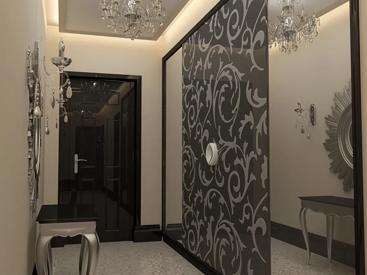 照片：古典风格过道，客厅，衣柜，技巧 – 我们网站上的照片