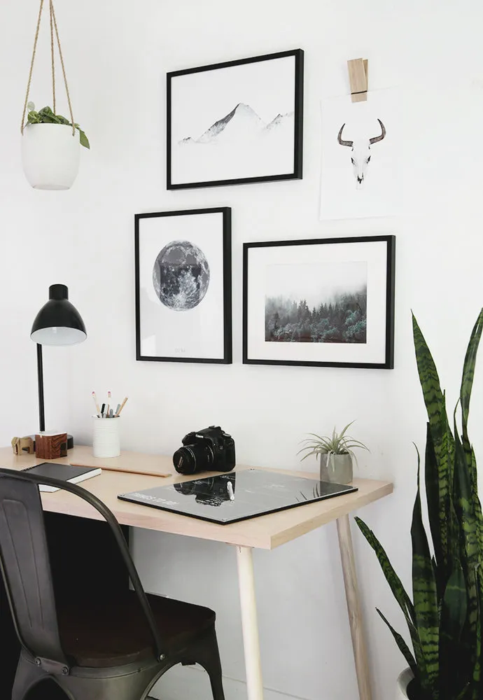 照片：北欧风格办公室、DIY、家具与照明、宜家——我们网站上的照片