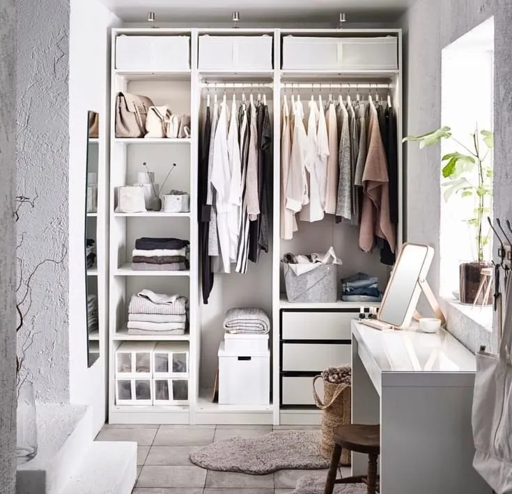 照片:北欧风格衣柜,Gid,宜家——我们网站上的照片