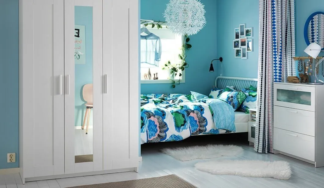 Zdjęcie: Sypialnia w stylu skandynawski, Gid, IKEA – zdjęcie na naszej stronie