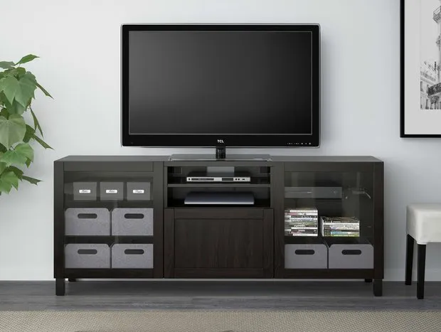 照片：现代风格客厅，家具和照明，宜家建议 – 我们网站上的照片