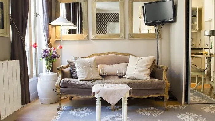 照片:普罗旺斯与乡村风格客厅,家具与光线,建议,MebelPark,斯维特兰娜·卡尔科——我们网站上的照片