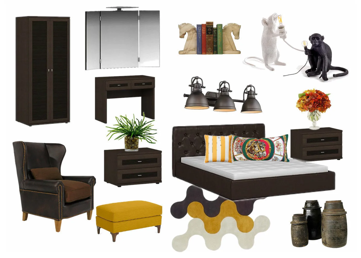 照片:in style, 卧室, 技巧, Lazurit – 我们网站上的照片