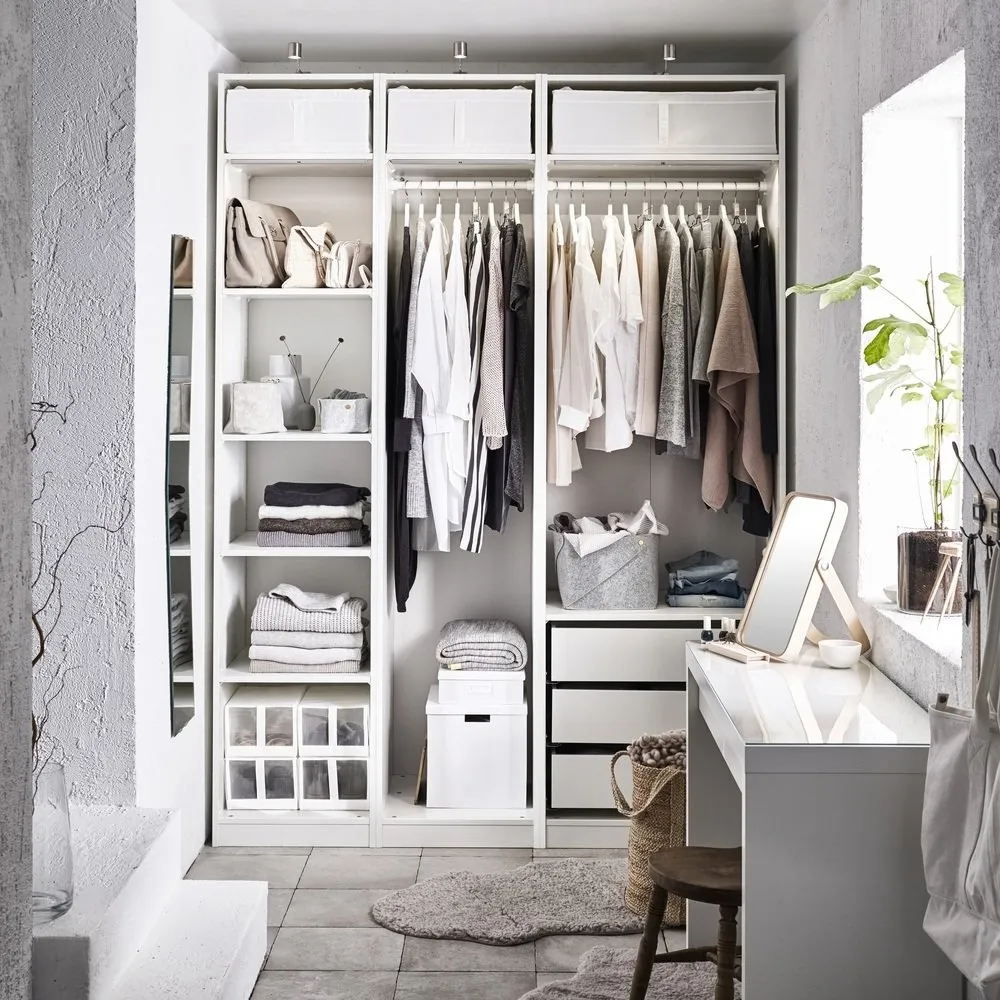 Photo: Scandi-style wardrobe, Guide, IKEA – photo on our website