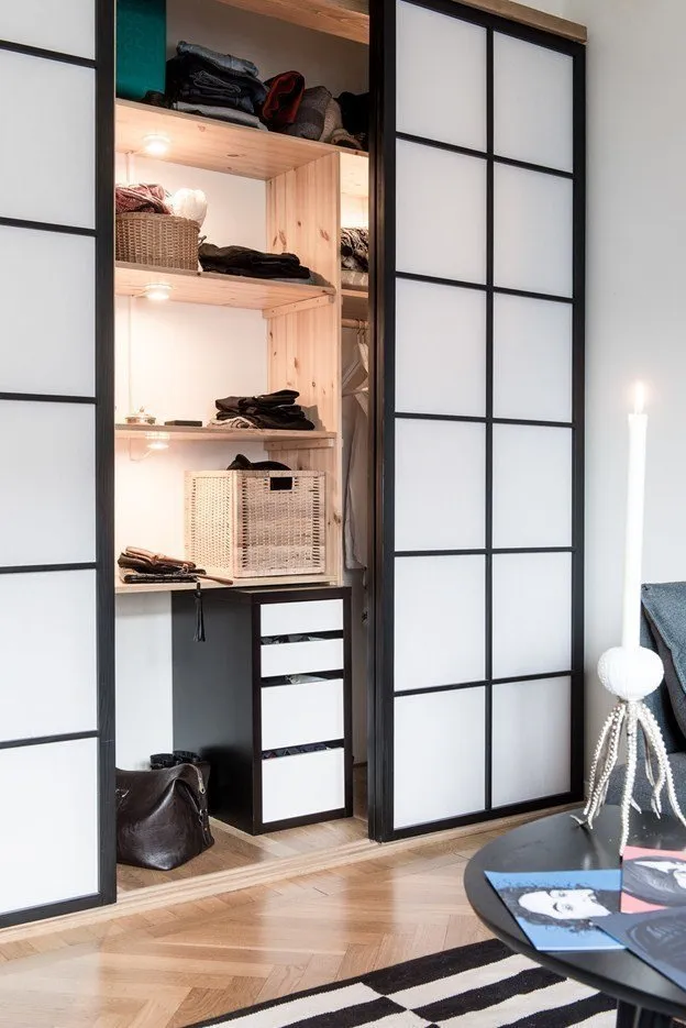 照片:现代风格衣柜,技巧——我们网站上的照片