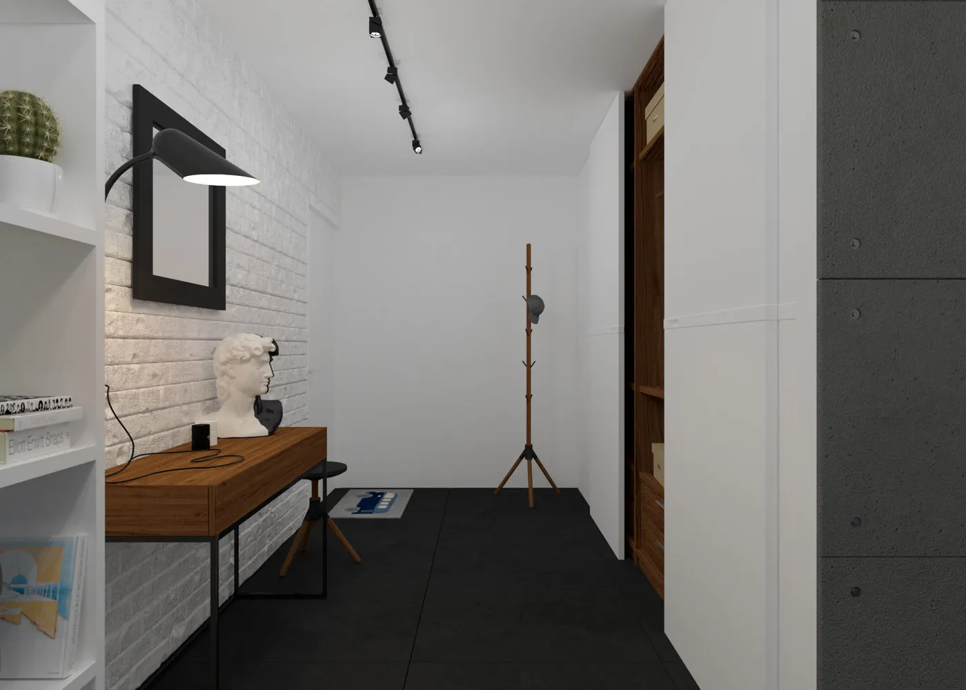 照片:现代风格走廊,技巧——我们网站上的照片