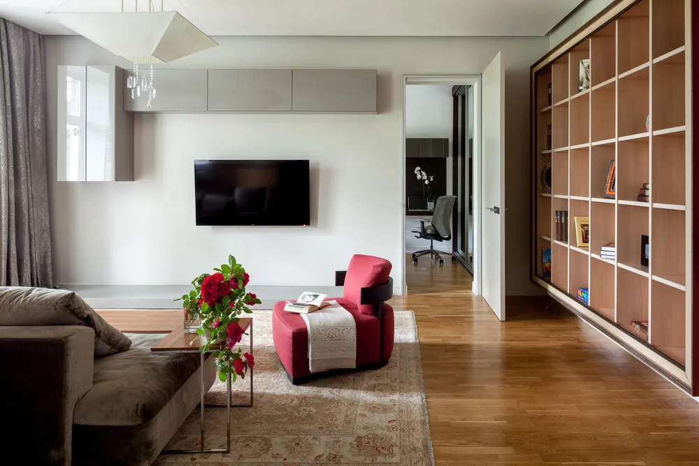 Foto: Wohnzimmer im Skandinavischen Stil, Tipps – Fotos auf unserer Website