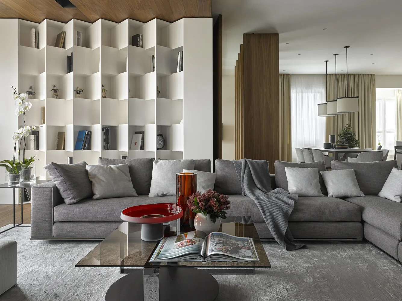 Foto: Wohnzimmer im skandinavischen Stil, Tipps – Fotos auf unserer Website