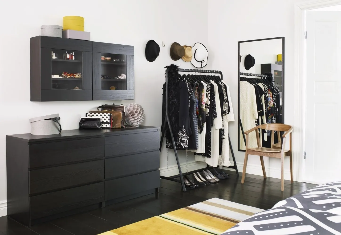 照片:斯堪的纳维亚卧室,Gid,宜家 – 我们网站上的照片