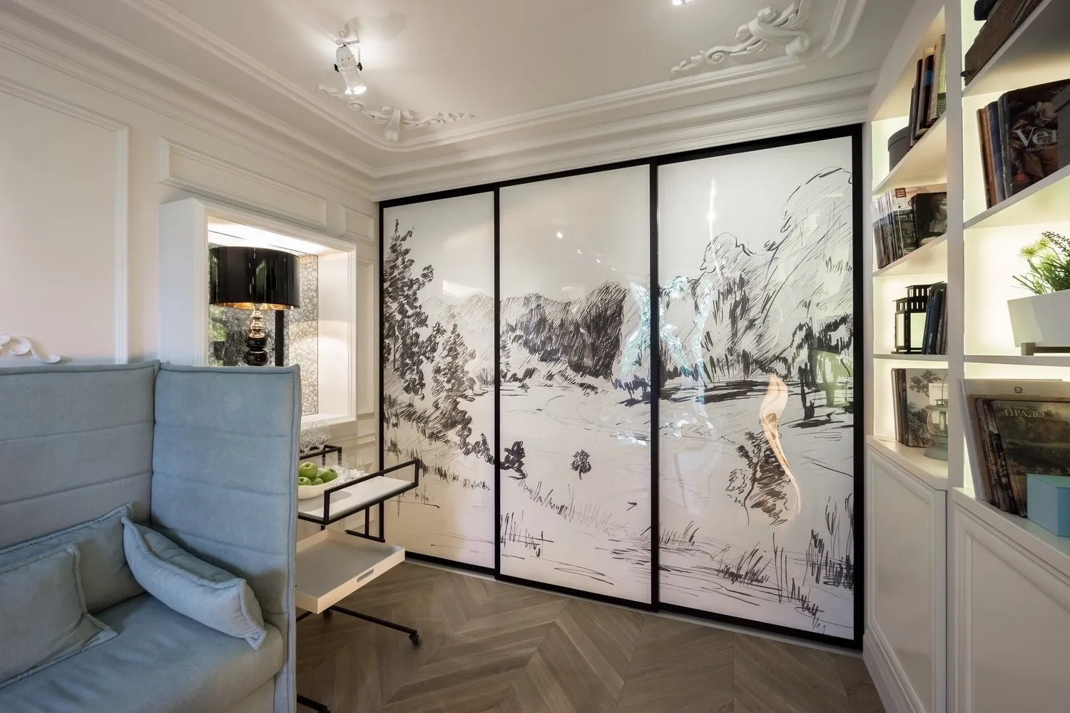 照片：风格，客厅，技巧 – 我们网站上的照片