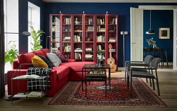 照片：阁楼风格客厅指南，宜家 – 我们网站上的照片