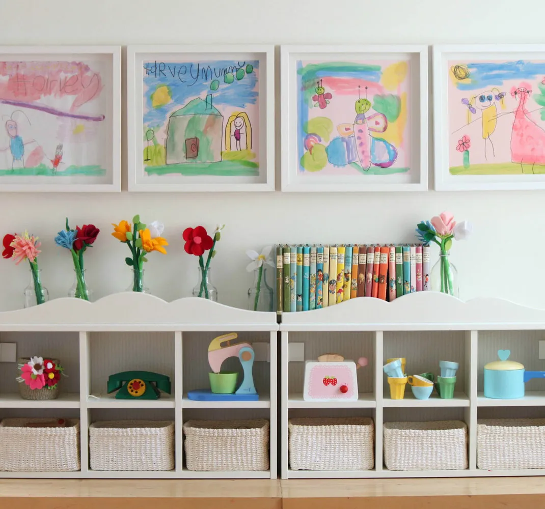 照片：北欧风格儿童房，技巧 – 我们网站上的照片