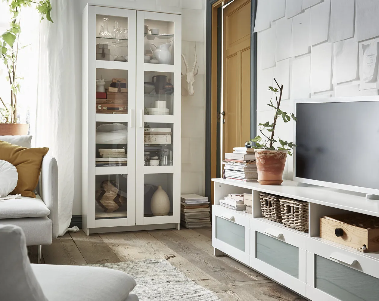 图片:北欧风格客厅指南,宜家 – 我们网站上的照片