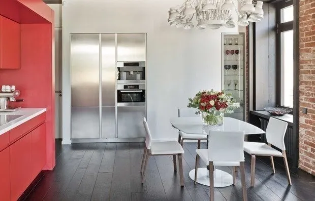 照片：阁楼风格厨房和餐厅，装修，实践中的装修，指南，DIY装修 – 我们网站上的照片