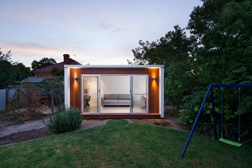 照片：极简卧室，房屋，澳大利亚，花园屋，房屋与花园，最大40平方米 – 网站上的照片