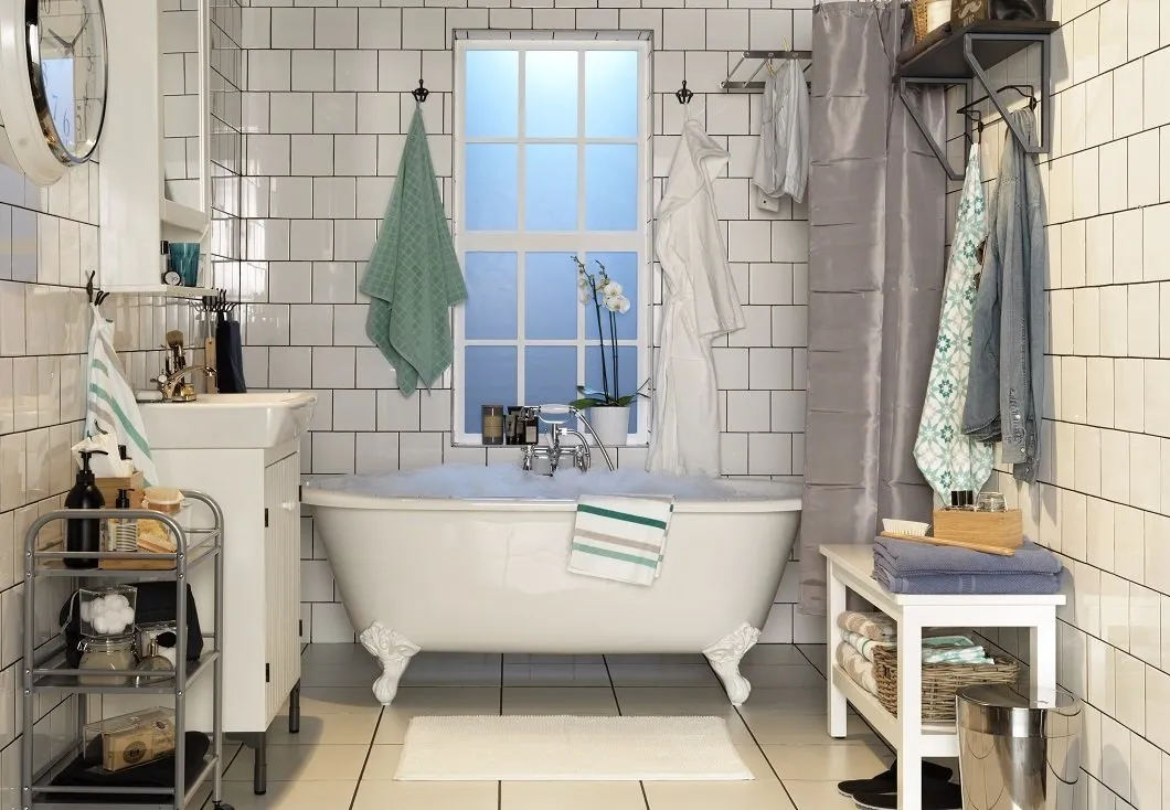 照片:北欧风格浴室,Gid,宜家——我们网站上的照片