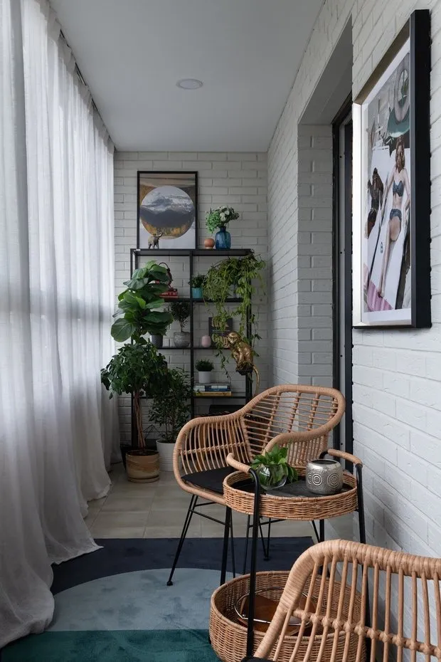 Photo: Balcony in Scandi Style, Home Tips, House Cleaning – Photo on Our Site