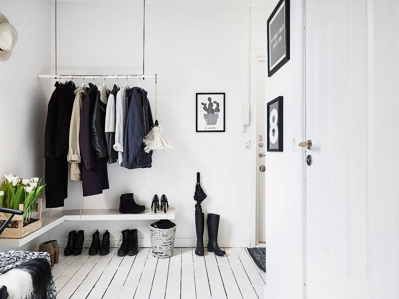 Photo: Hallway in Scandi Style, Tips, Storage Solutions, Oльga Kuleshova – photo on our website