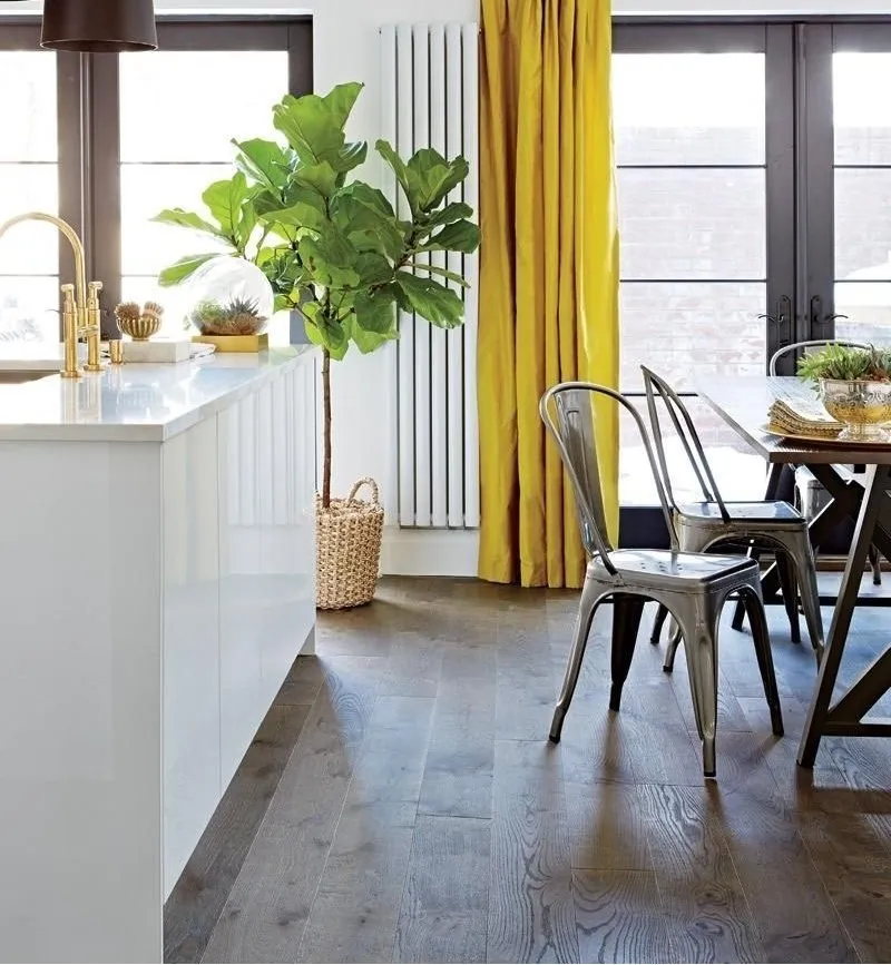 图片：阁楼风格厨房和餐厅，技巧 – 我们网站上的照片