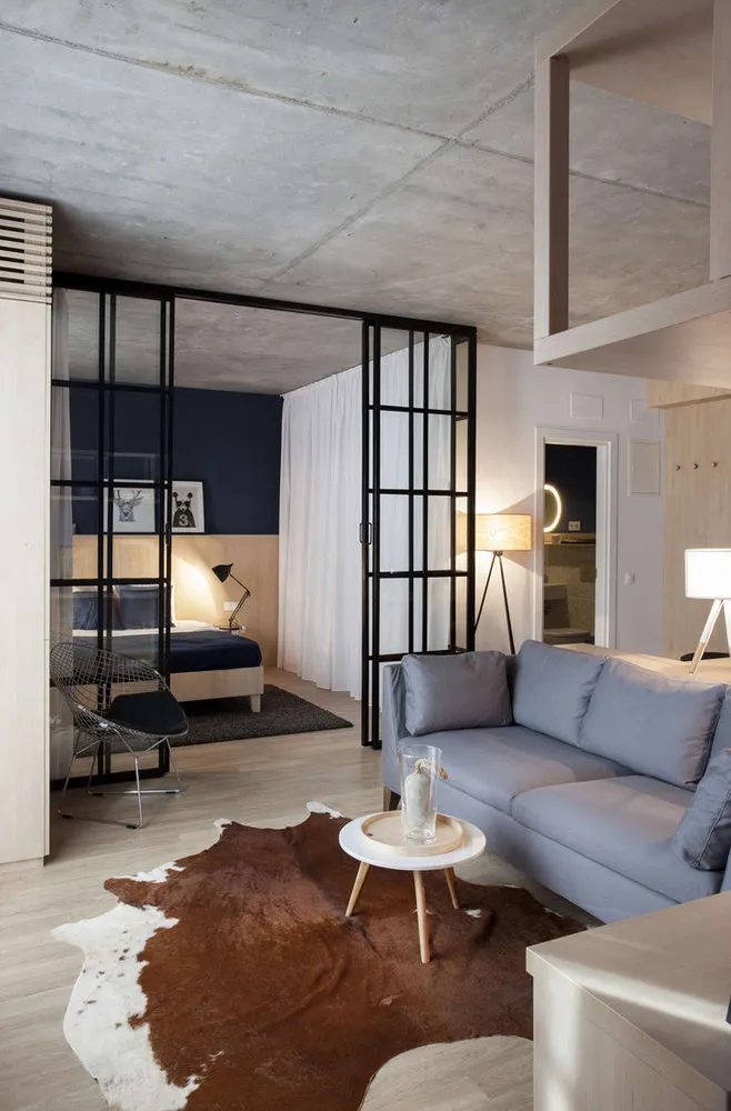 Photo: Living room in Loft style, Tips, how to save money on renovation, budget guide, rough renovation, finishing, interior design, how to save money on renovation, Lyudmila Danilevich – photo on our site