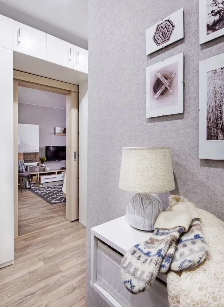 照片：现代风格走廊、小贴士、指南、公寓储物、单间公寓 – 我们网站上的照片