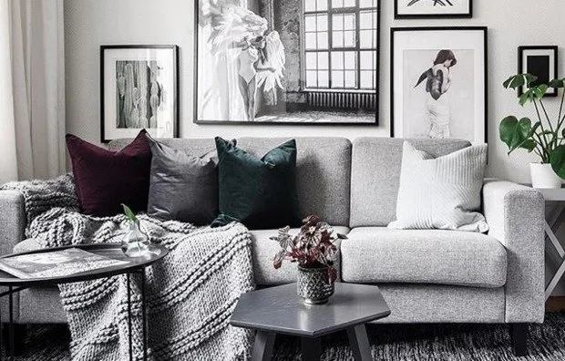 Photo: Scandi living room, how to save money, economical renovation, how to save money on renovation, save money on renovation, budget interior, DIY renovation, savings, #howtosave – photo on our website