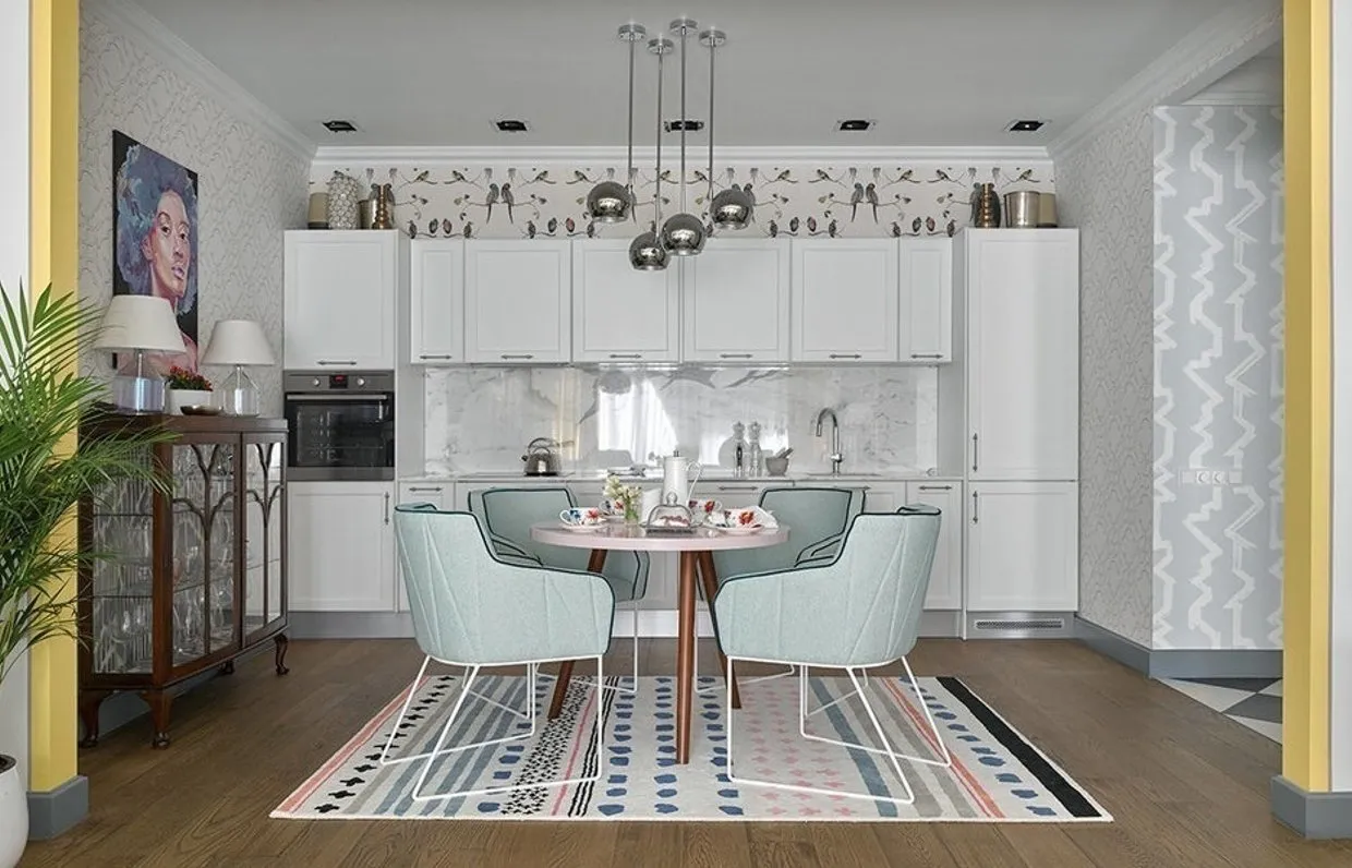 Photo: Modern kitchen and dining room, how to save money, economical renovation, how to save money on renovation, save money on renovation, budget interior, DIY renovation, savings, #howtosave – photo on our website