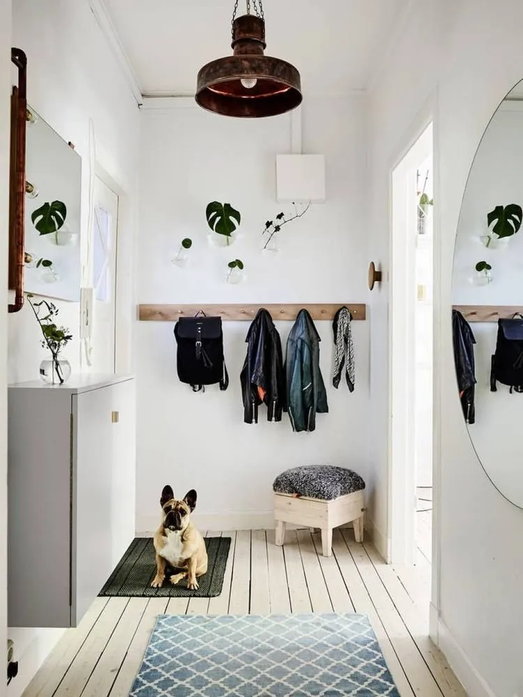 照片：斯堪的纳维亚风格走廊，技巧 – 我们网站上的照片