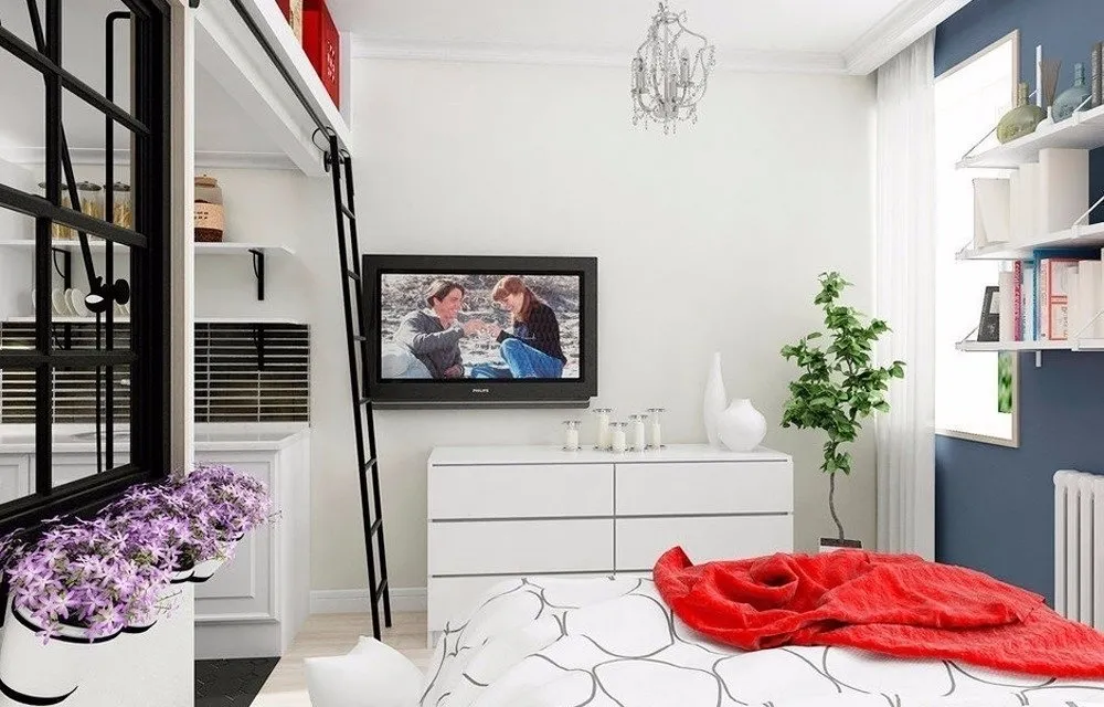 Фотография: Спальня в стиле Скандинавский, как сэкономить, сэкономить на покупке квартиры, как сэкономить на покупке квартиры, сэкономить на ремонте, как экономить воду, экономия, #каксэкономить, как сэкономить на ремонте, как сэкономить электричество – фото на нашем сайте