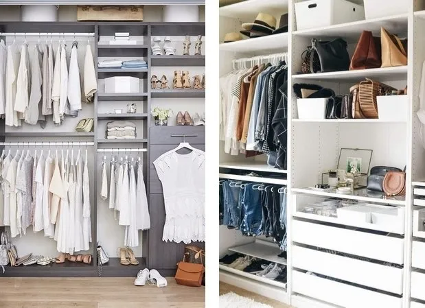 Photo: Style, Tips, Wardrobe, Storage, Decluttering, Organizing a Closet – Photo on Our Website