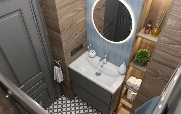 照片:现代风格浴室,指南,Daria Pikoova,Anna Maksimova,Derevo Park,Alena Eremenko,Ludmila Danilovich,Natalia Naumova,Living Art Design – 我们网站上的照片