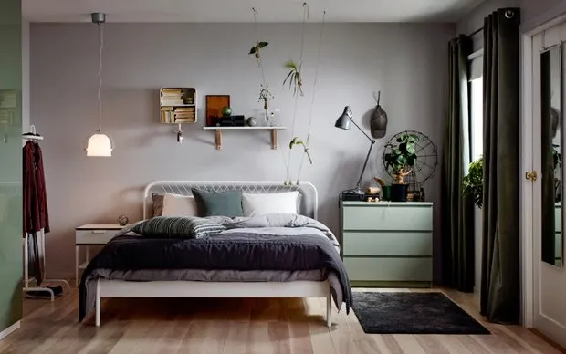 照片：北欧风格卧室，技巧，宜家 – 我们网站上的照片