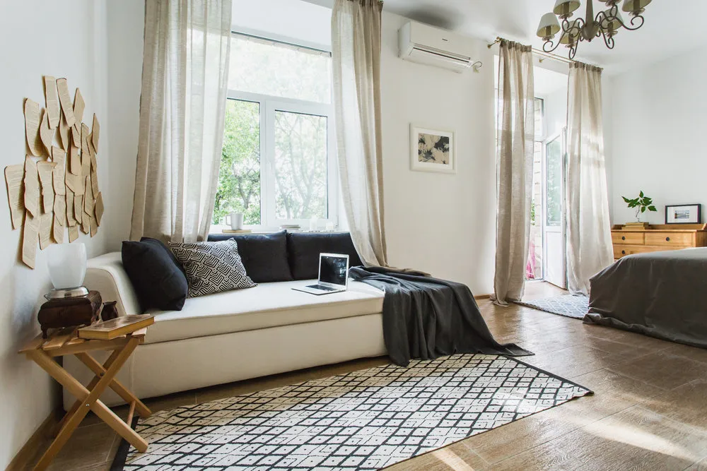 Фотография: Гостиная в стиле Скандинавский, Тема месяца – фото на нашем сайте