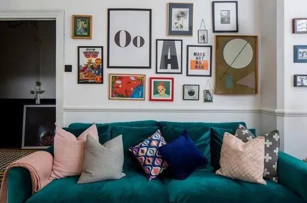 照片：斯堪的纳维亚风格客厅，装饰与DIY，伦敦，4+房间 – 网站上的照片