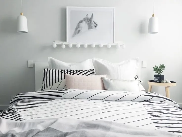 照片:现代卧室风格,技巧——我们网站上的图片