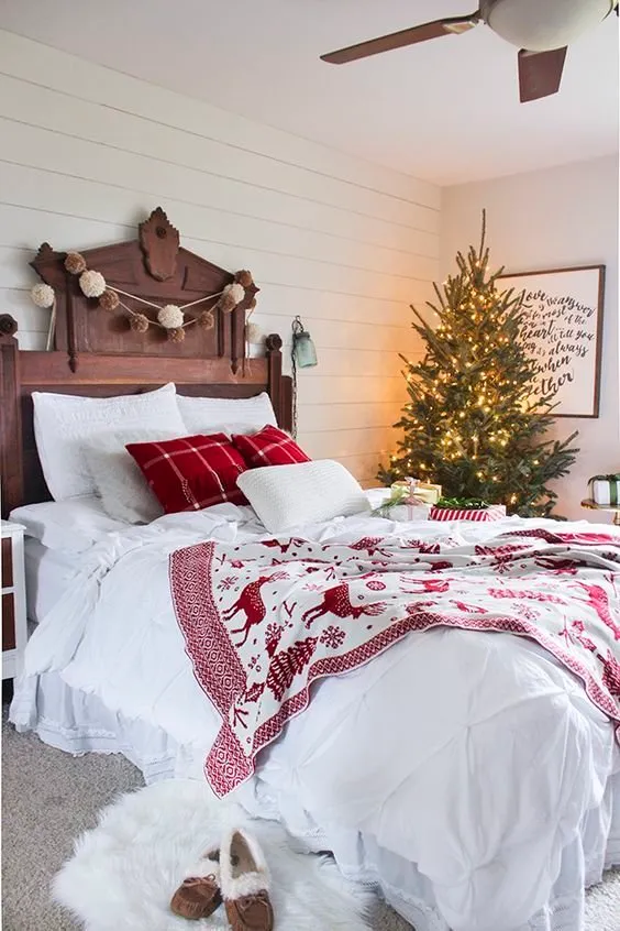 照片:北欧风格卧室,小贴士,新年,HOFF – 我们网站上的照片