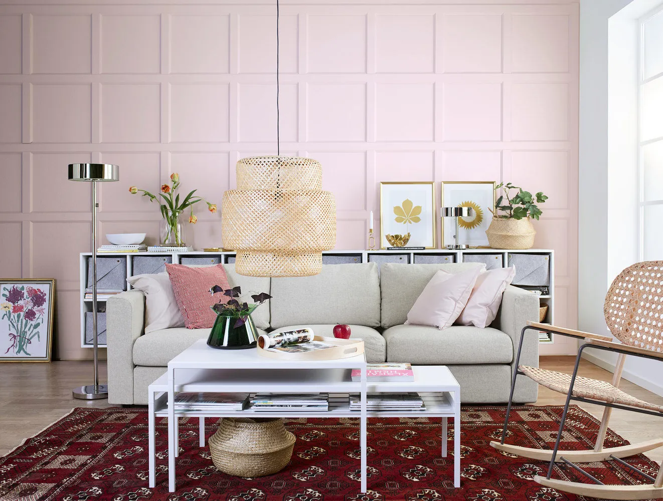 照片：现代风格客厅，指南，宜家 – 我们网站上的照片