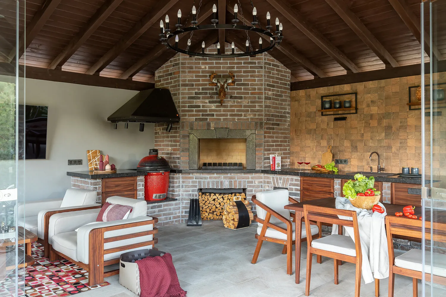 Foto: estilo Provence y Countryside, Cocina y comedor, Casa, Proyecto de la semana, hasta 40 metros cuadrados, Anastasia Ufimtseva – foto en nuestro sitio web