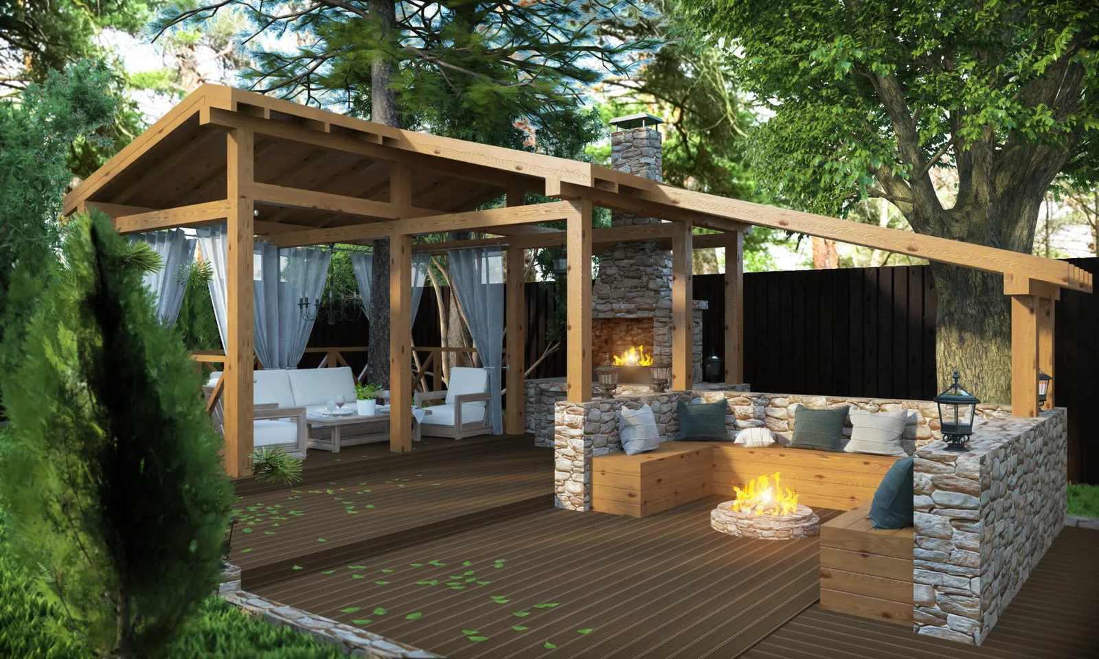 Photo: Style, Tips, Home and Dacha, How to Decorate a Dacha, Summer Dacha, Relaxation Zone at Dacha – Photos on Our Site