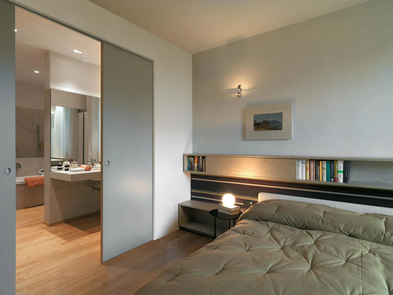 照片:极简风格卧室,技巧,室内装饰百科全书,室内设计百科全书,隐藏门,如何选择门,新品上市,室内门,UNION – 我们网站上的照片