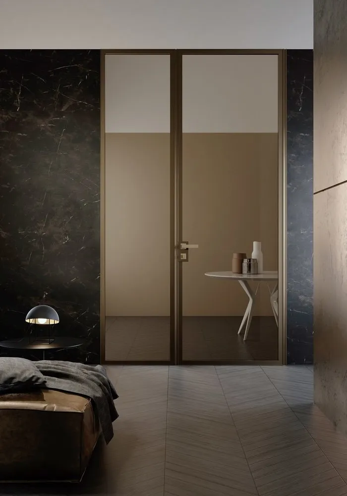 照片:极简风格走廊,技巧,室内装饰百科全书,室内设计百科全书,隐藏门,如何选择门,新品上市,室内门,UNION – 我们网站上的照片