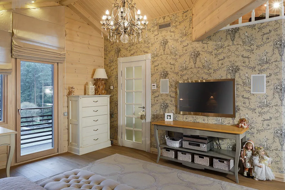 Photo: Hall in Provence and Countryside style, – photos on our website